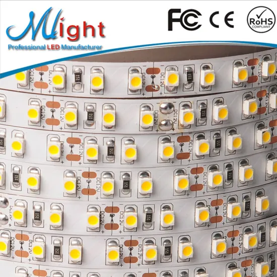 smd 3528 4000k DC 12v hidden led rigid strip light