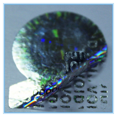 Holographischer VOID 3D Security Label Aufkleber