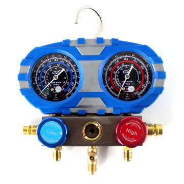 Pokka NEK Mault Gauge σετ με εύκαμπτο σωλήνα φόρτισης για μετρητές AC ψυκτικού μέσου