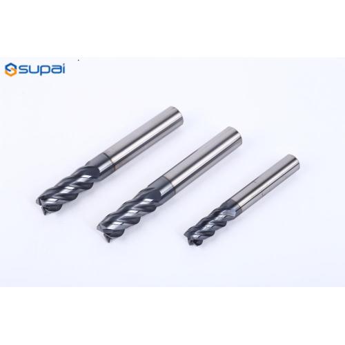 Unequal Flute Spacing And Helix Carbide End Mill