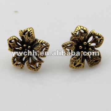 gold earring designs for women stud earrings