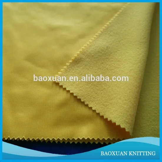 200gsm poliester tricot fleece fabric