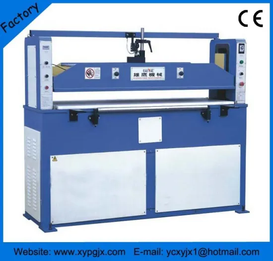 Hydraulic plane leather shoe making machine/leather cutting press