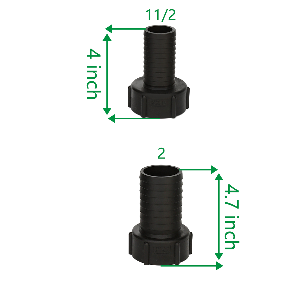  IBC Tank Adapter to HOSE TAIL