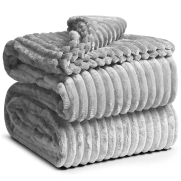 Cozy Fleece Blankets for Sofa and Moving - Queen Size Sublimation Throws