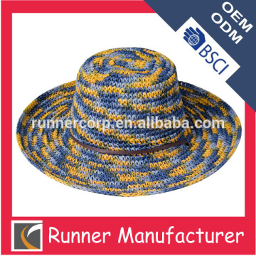 Custom beach mexican straw hats for ladies