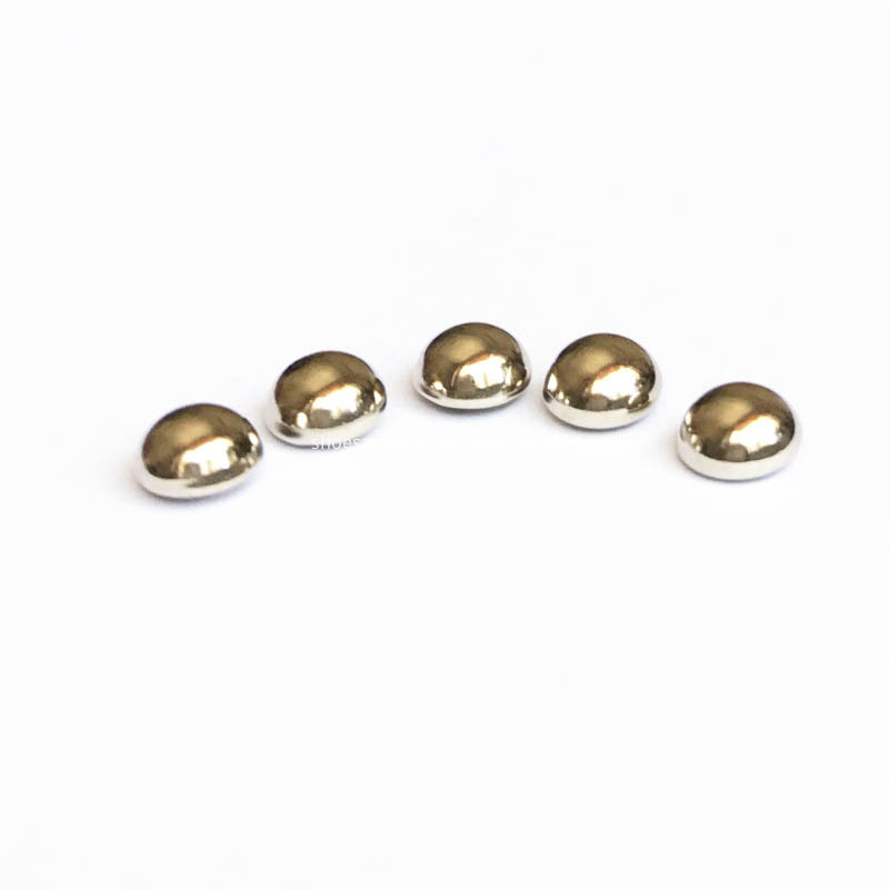 4mm Silver Plating Rivets with Half Ball Cap