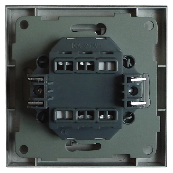 Sakelar dinding 2 geng standar Eropa klasik