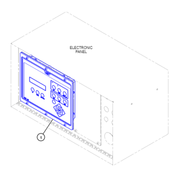 Power supply module XQ35 control assembly 5034421/503-4421