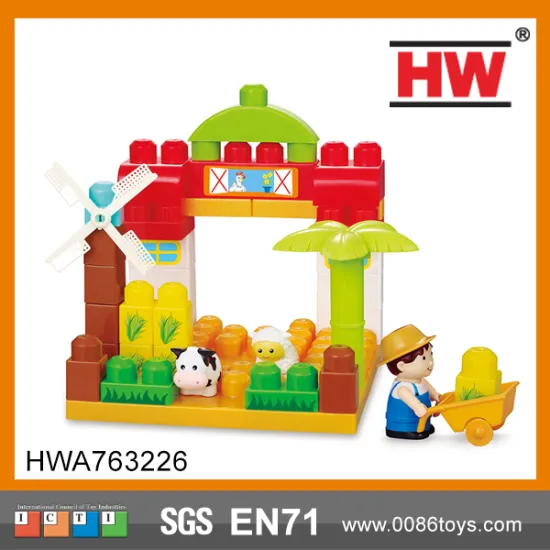 Hot Sale 41PCS Plastic Kids Toy Connecting Blocks