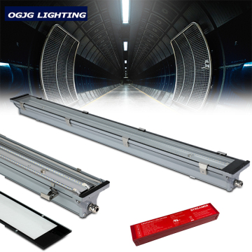 IP67 LED Tunnel Light: Waterproof Aluminum Housing Glass Lens LED Vapor-Tight Fixtures