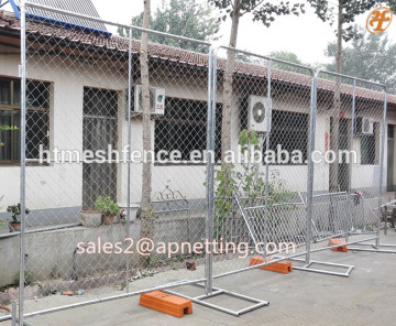 8ft chain link netting type galvanized temporary fence construction panels