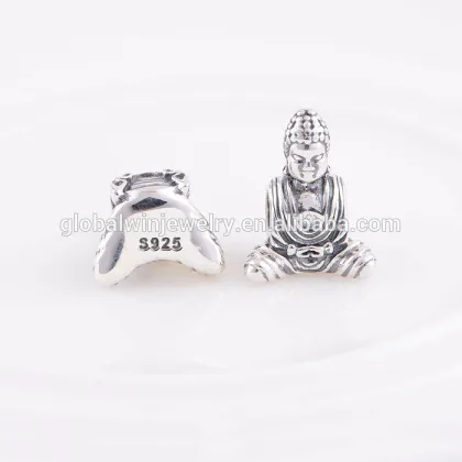 Hotsell Alibaba Charm 925 Sterling Charm Buddha Bracelet Charm