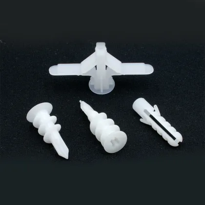 Yellow Plastic Plug Anchor Self-Drilling Drywall Anchors with Screws