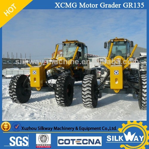 Cheap Price Mini Motor Grader for Sale 135HP GR135 with AC Cabin for Road Construction