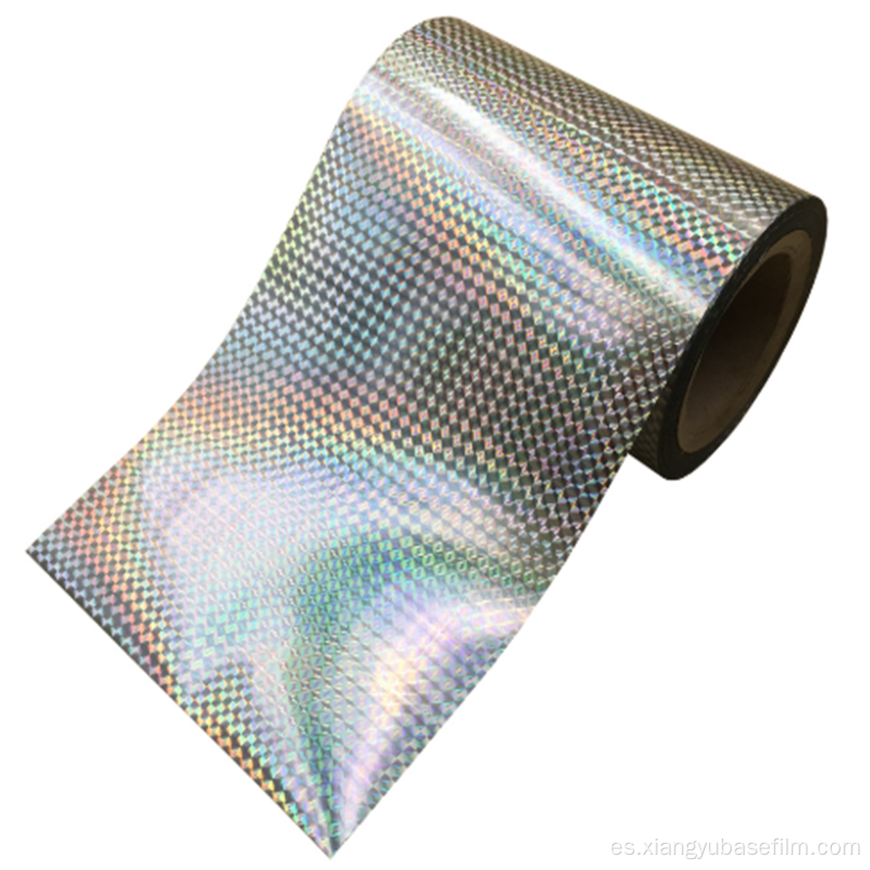 Película base holográfica de metalización imprimible al por mayor