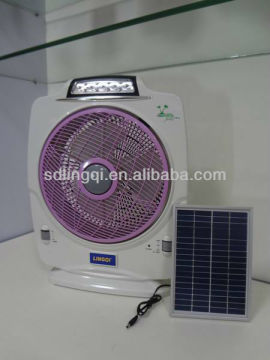 12'' small rechargeable fans DC motor fan AC household fan