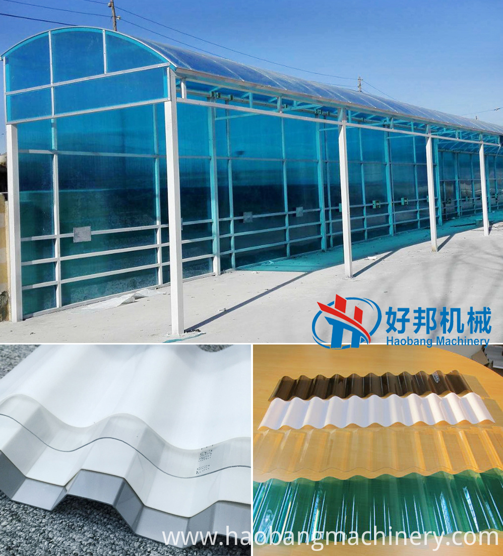 PC roofing sheet
