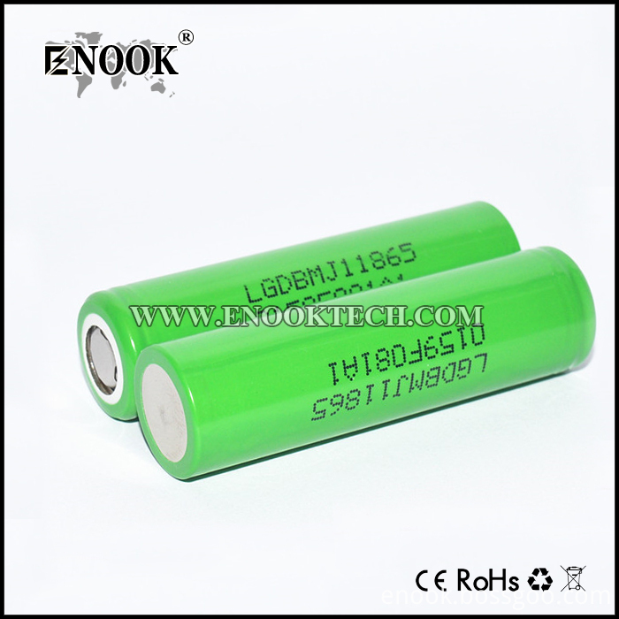 High Capacity Lg Mj1 18650 3500mah Battery