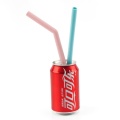 Soft Easy to Clean Foldable Silicone Drinking Straw