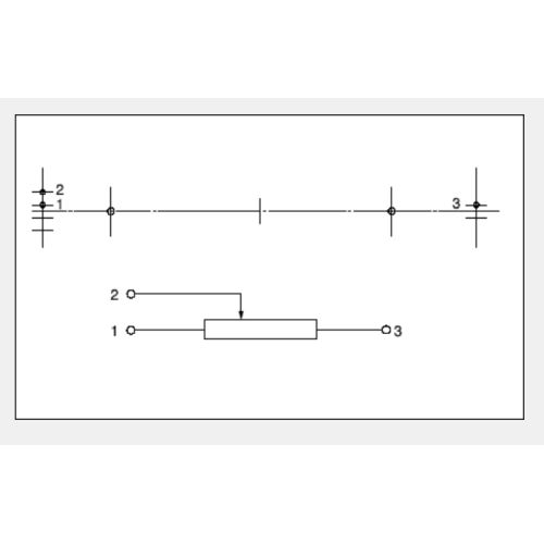 Schiebepotentiometer der Serie RSA0N