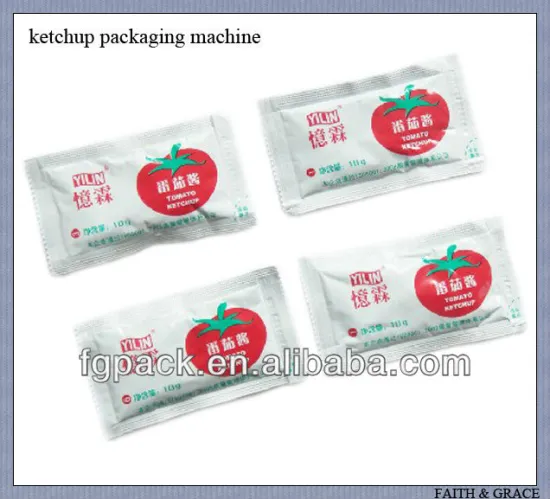 Automatic Tomato Ketchup Packaging Machinery