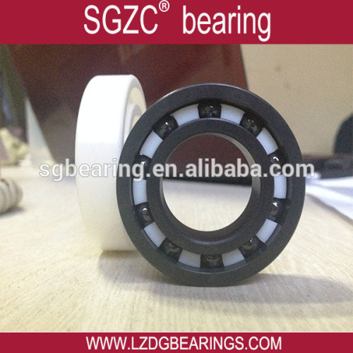 OEM any size magnetic bearings ,6006CE Si3N4 ceramic bearing with PTEF cage