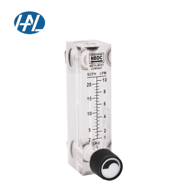 Panel Type Glass Flow Rotameter Flowmeter for Liquid and Gas Systems