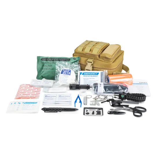 108 in 1 Tactical emergency survival kit