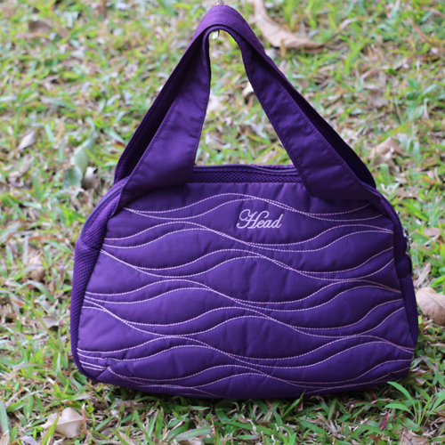 Purple Sample Polyester Handbag