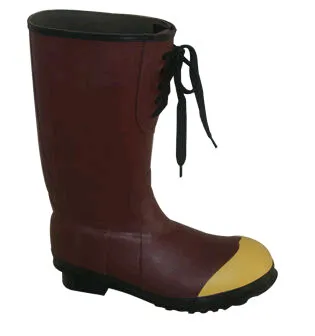 Rubber material Industrial mud men work boots ,Rubber Safety Boots