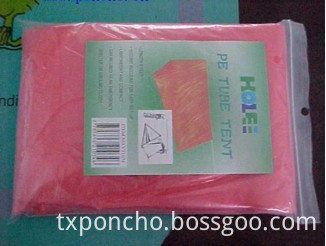 Disposable Color Tube Tent