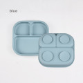 Plăci de aspirație pătrate din silicon ecologice pentru sugari