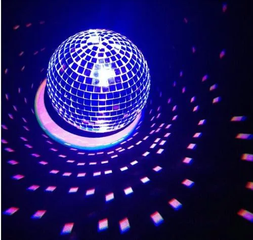 Wholesale Inflatable Colorful Disco Mirror Ball for DJ Dance Parties