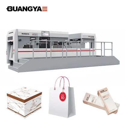 Guangya High Speed Automatic Die Cutting Press Machine LK106MF-B with Auto Feed and Stripping