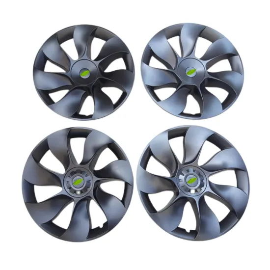 19 Inch Matte Black Cyclone Hub Cover Full Package for Tesla Model Y