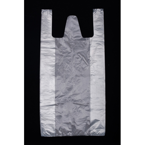 Large Size Transparent Plastic Shopping T Shirt Bag