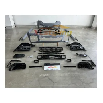 New M760 Style Bodykit Front Hood Side Skirt Upgrade for G11 LCI 2019-2022 with Normal Bumper