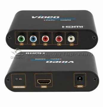 Fy1319 5v Dc 5w, 1.65gbps / 165mhz Ypbpr To Hdmi Converter