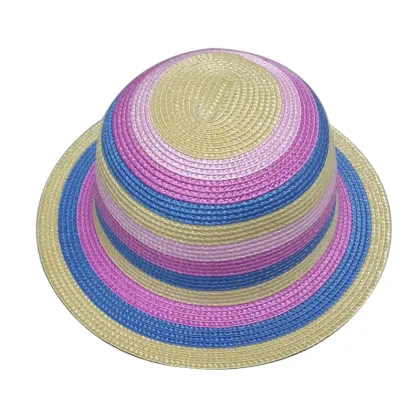 Wholesale kids sun hats straw hat for dolls