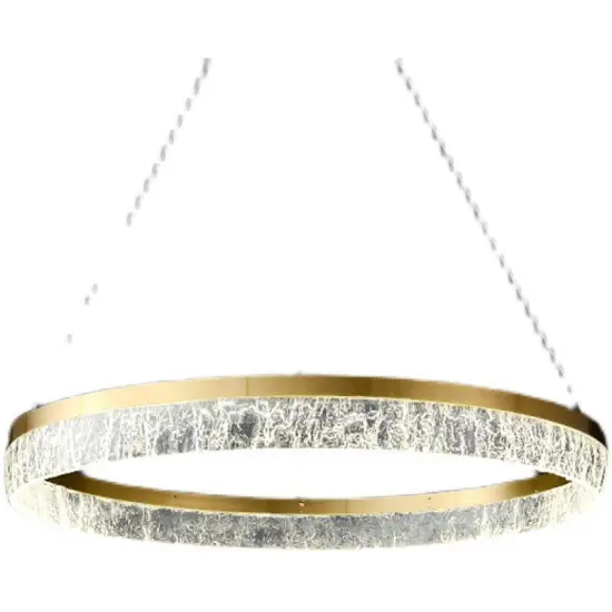INSHINE Round Annular Drop Pendant Light