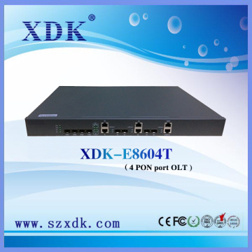 4PON port OLT fiber network equipment FTTH FTTB FTTx GPON OLT