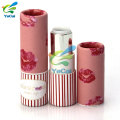 Tubo de lápiz labial de cartón vacío impresa aduana de lujo de Yecai, tubo de papel del labio bálsamo respetuoso del medio ambiente
