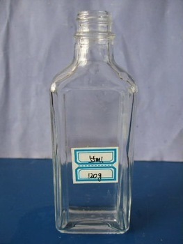 empty 55ml glass wine bottle