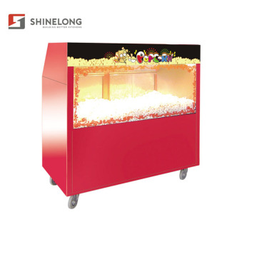 Hot Sale Automatic Popcorn Maker Machine With Switch Stainless Steel Electric Commercial Corn Popper