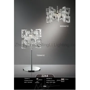 Elegant Glass Table Lamps