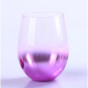 Bicchiere da vino viola metallizzato Ombre all&#39;ingrosso