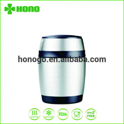 580ml New arrival stainless steel thermos funtainer food jar