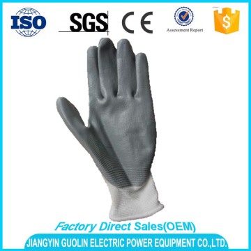 surface nitrile dots clolrful industrial safety gloves manufactures