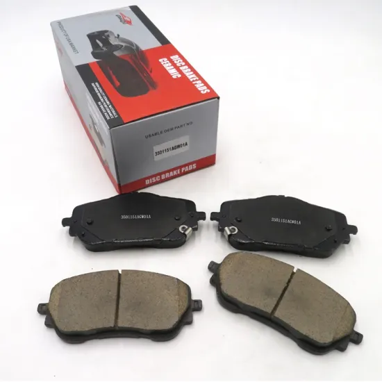 HAVAL H6 2022 Front Brake Pads - OE No.3501151AGW01A 3501151XGW01A